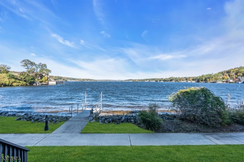 Steps from deck to dock