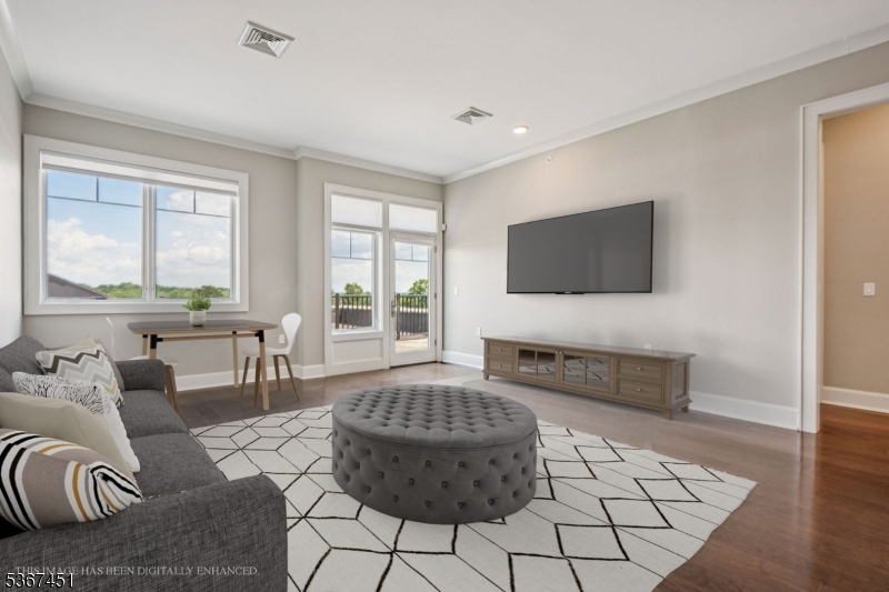 Family/Dining Room Virtually Staged