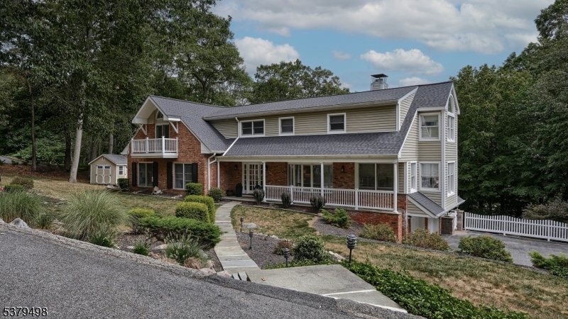 Located on a culdesac street.  1.40 acre of property.