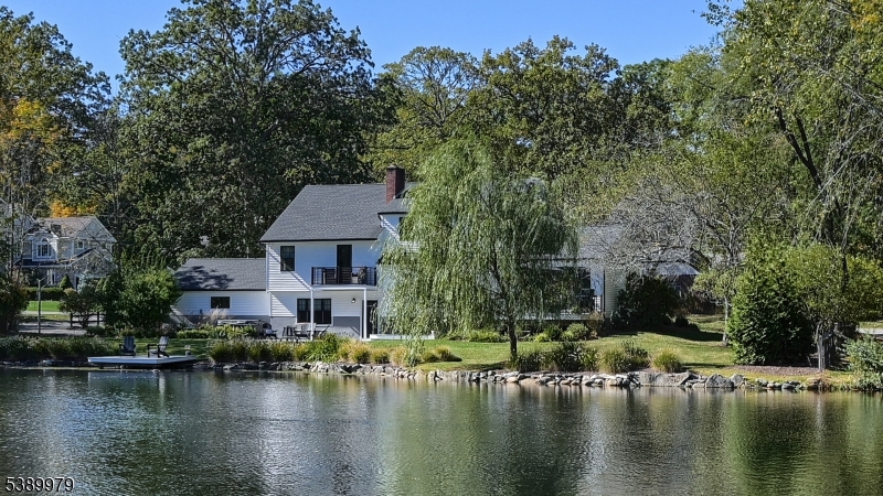 From across the lake