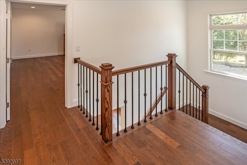 Great 2nd Floor Landing Hardwood Floors and Natural Light