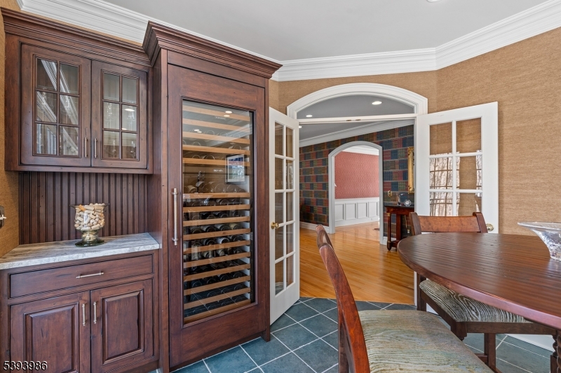 Bar Room Opens to Expansive Deck