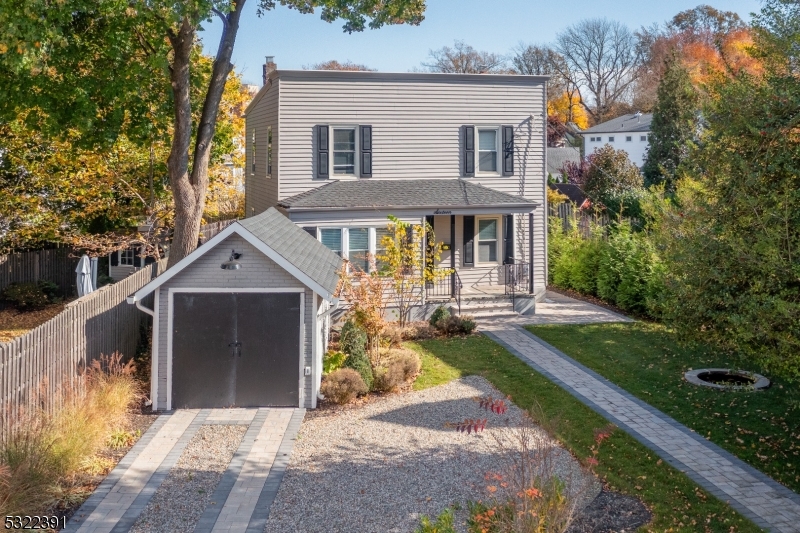 With lovely paver walkway