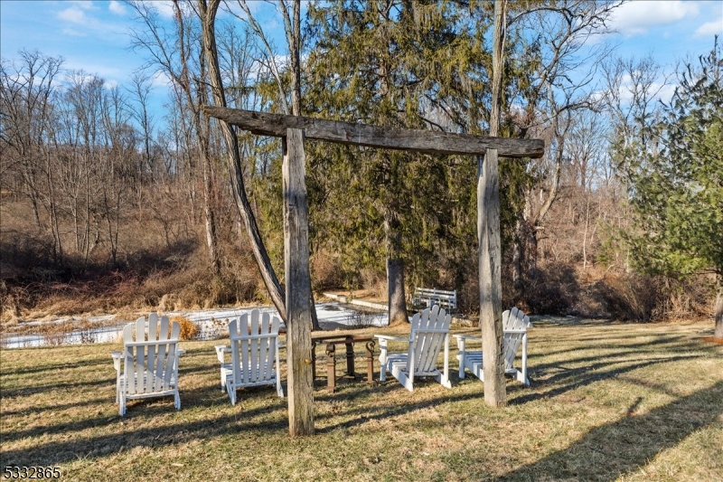 Out side seating area