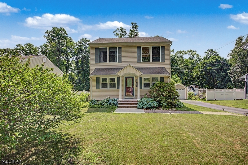 Front Beautiful Colonial Home