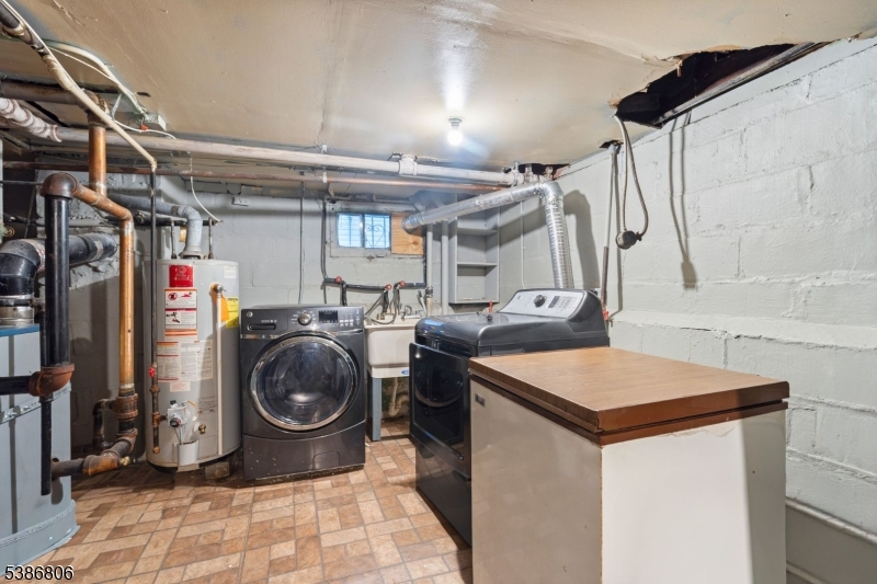 Basement Utilities & Laundry