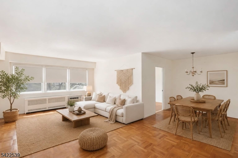 Digitally Staged living/dining