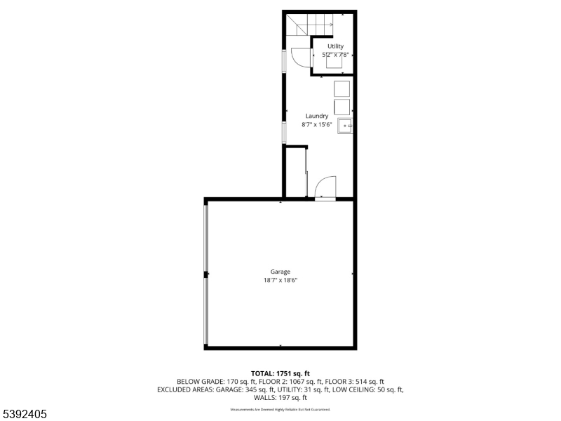 ground level floor plan aerial
