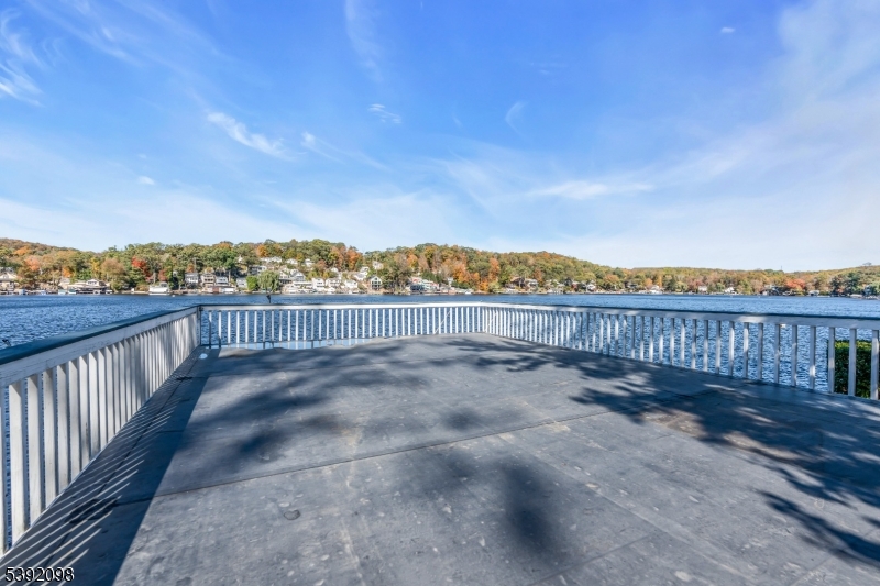 Boat house roof with a view!