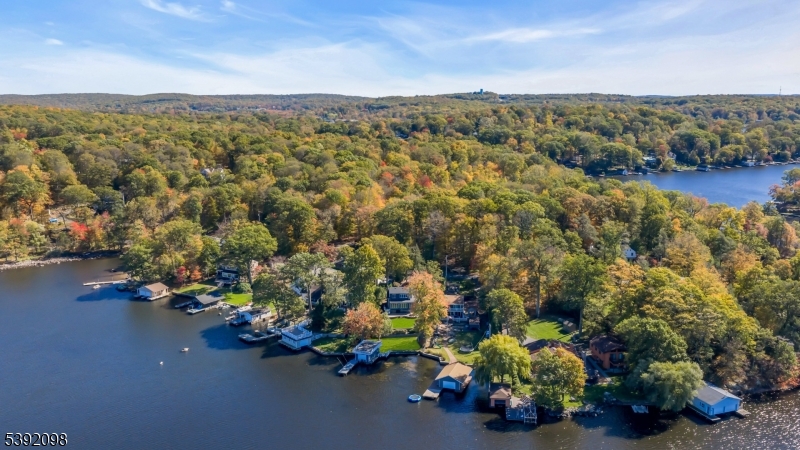 Aerial view of point