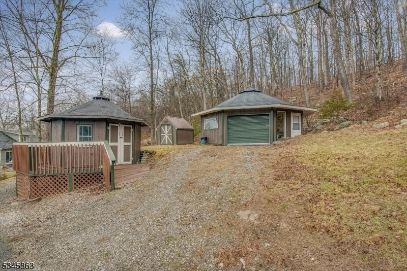 Garage and shed with electric