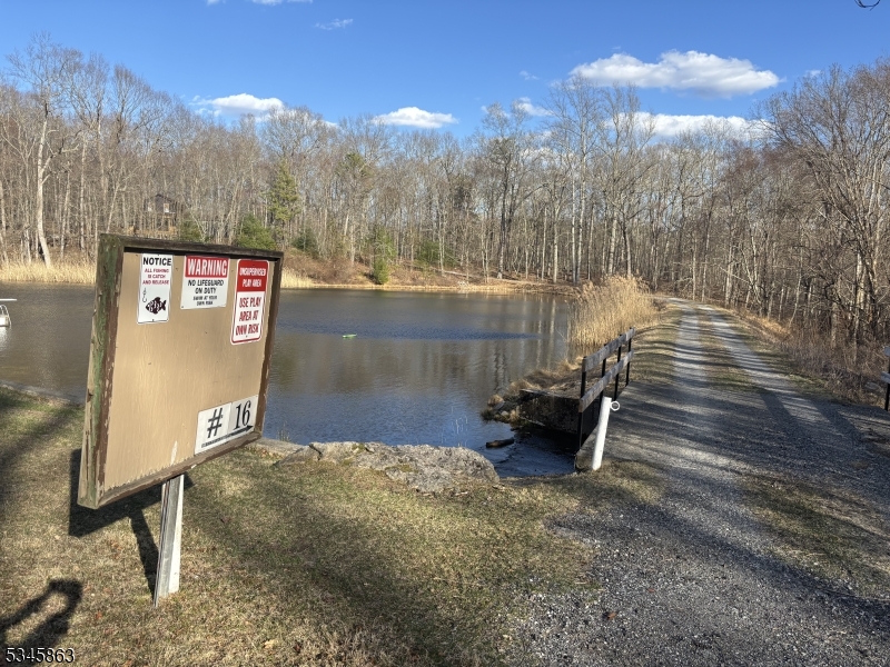 Small private pond/lake