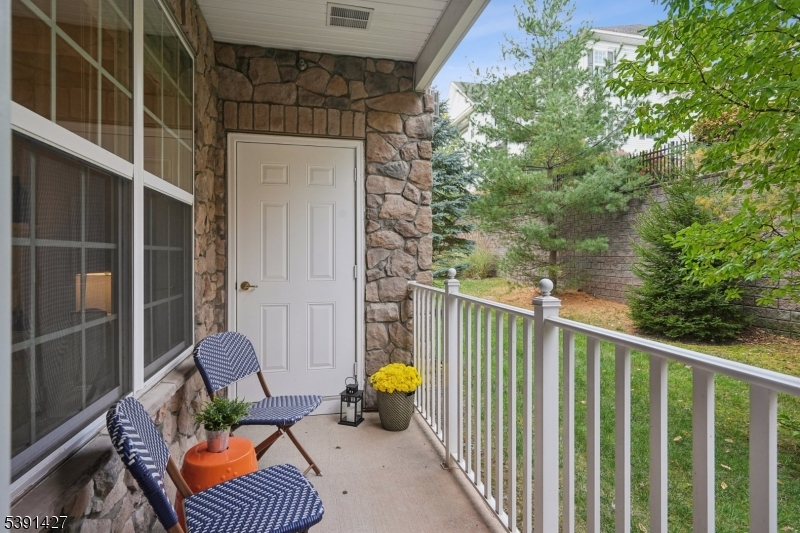 . The perfect perch for morning coffee ...