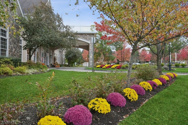 . Lots of pride in the seasonal landscaping.