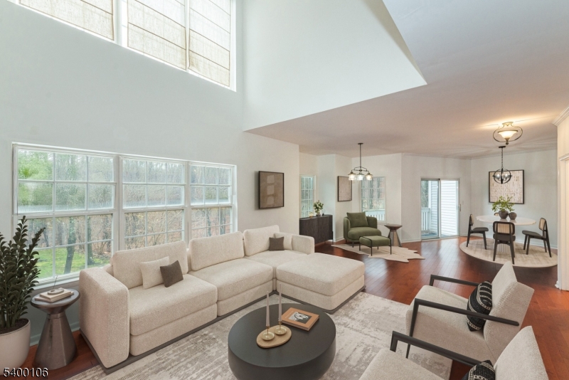 Living Room Virtually Staged