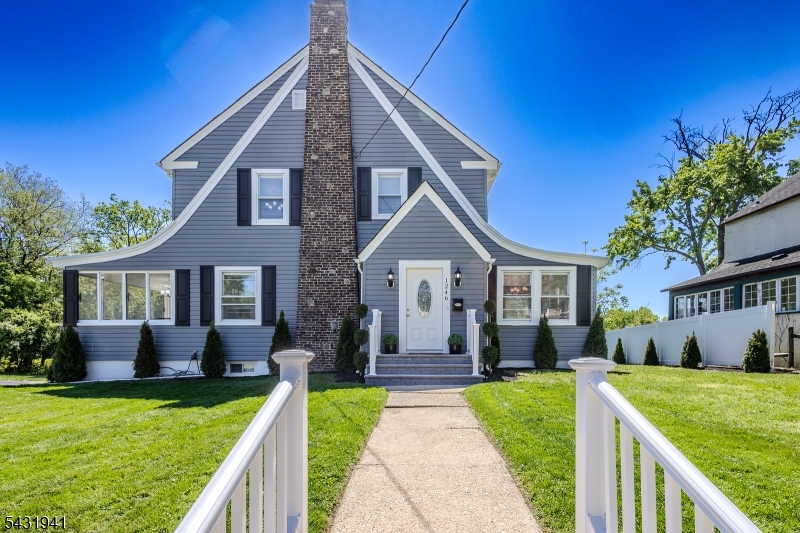 Front of the Property with Professional Landscaping