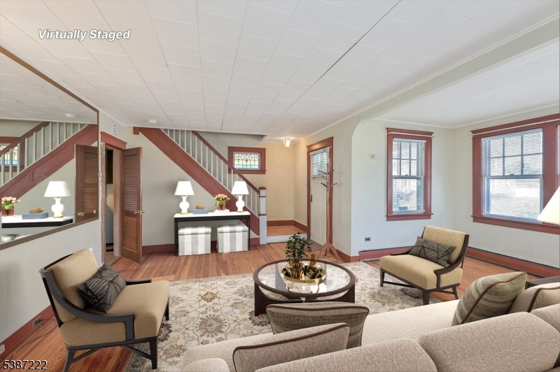 Living Room Staged