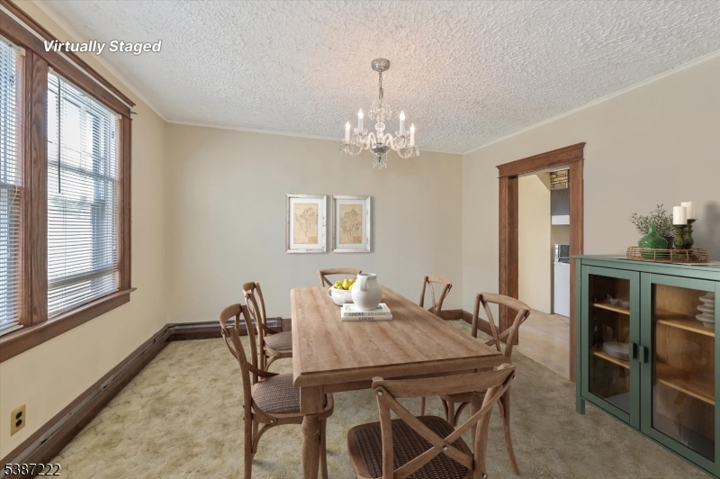 Dining Room Staged
