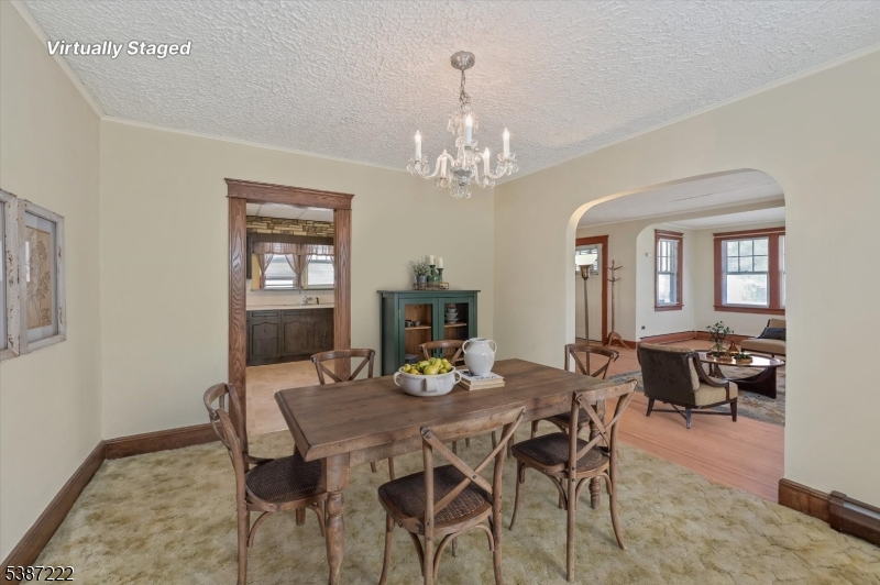 Dining Room Staged