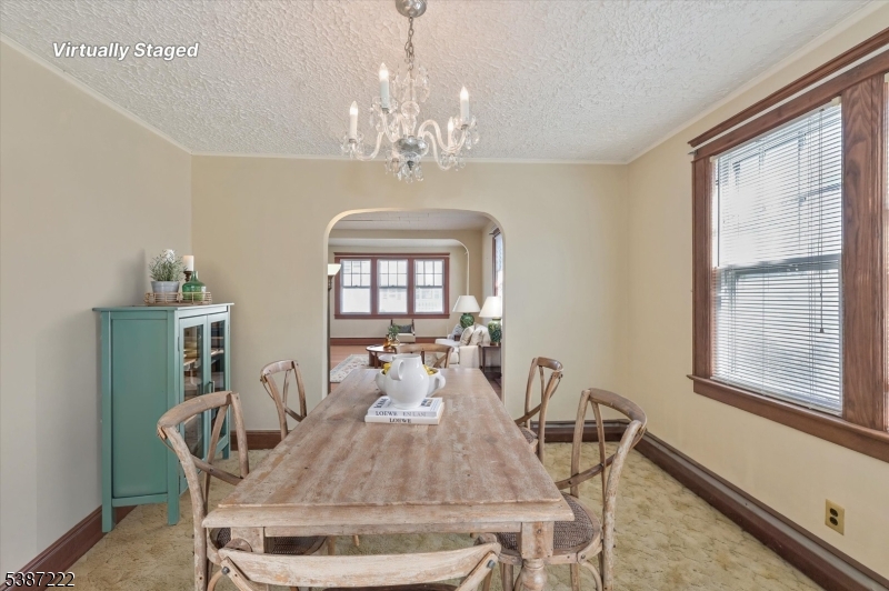 Dining Room Staged