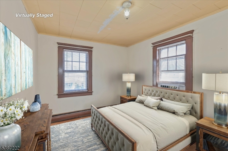 Primary Bedroom Staged