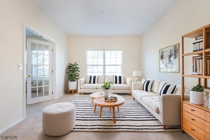 Living Room virtually staged