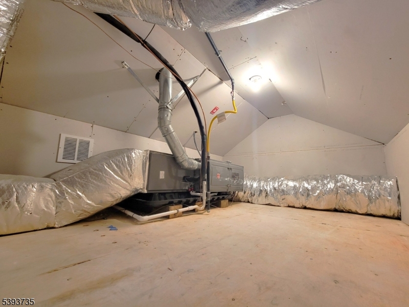 finished attic and new HVAC