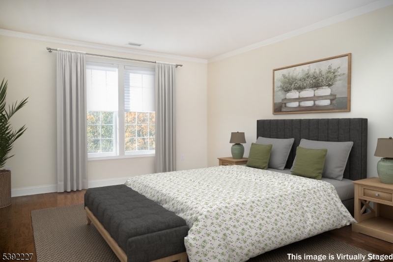 PRIMARY BEDROOM virtually staged