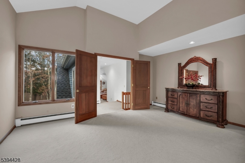 Double door entry to Living Rm