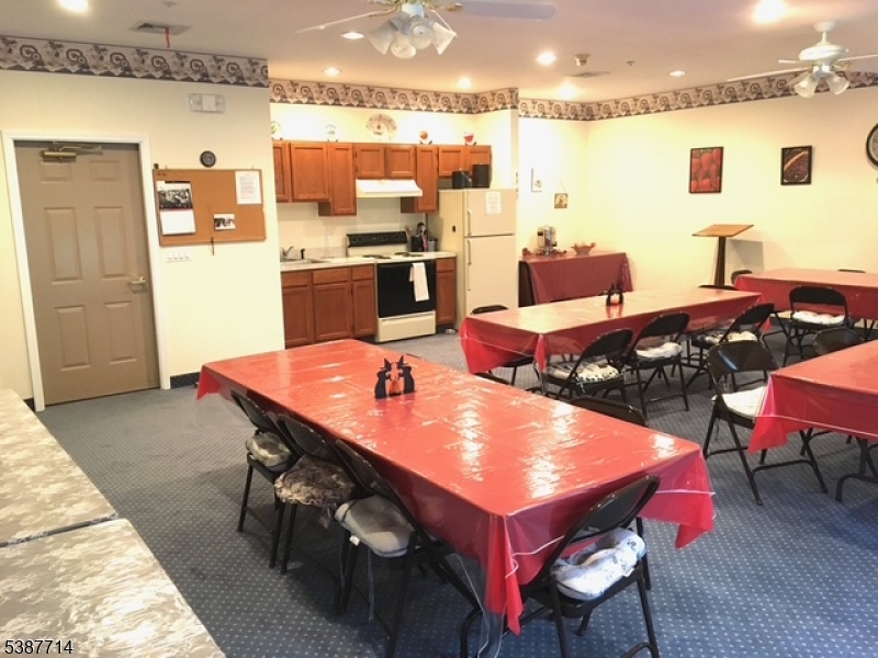 Social Room A kitchenette helps to make socializing easy and enjoyable.