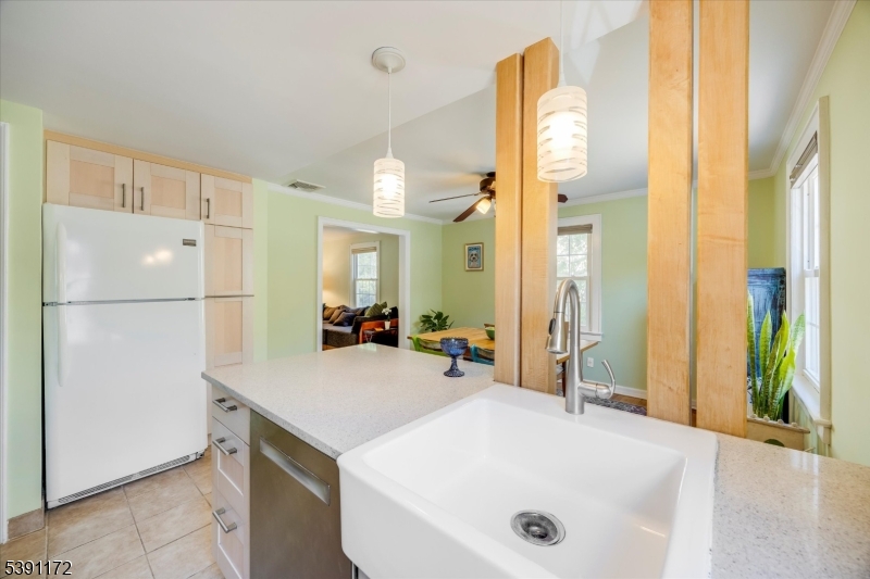 View to living & dining rooms