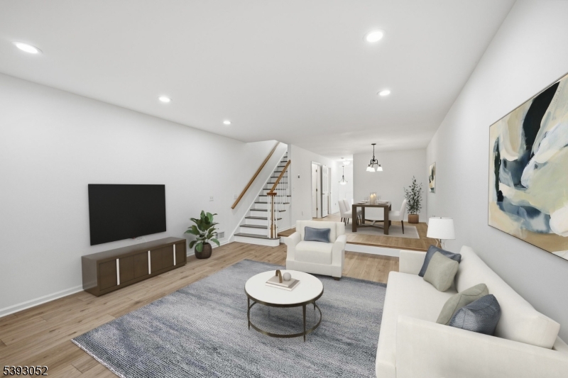 Living/Dining - Staged