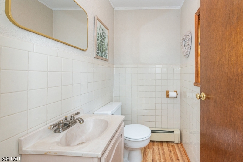 Main level Powder room