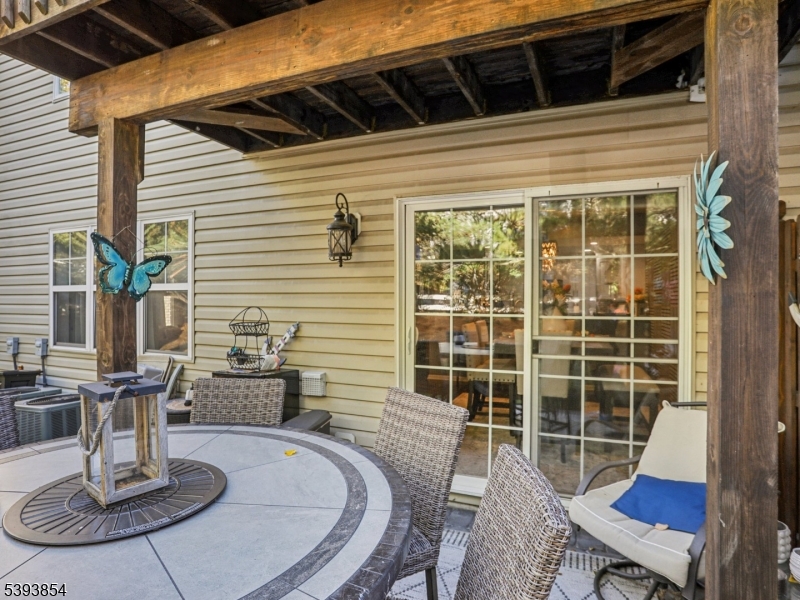 Rear patio