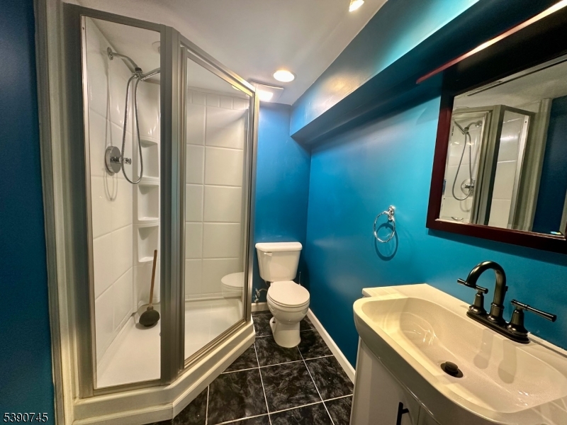 Basement bathroom