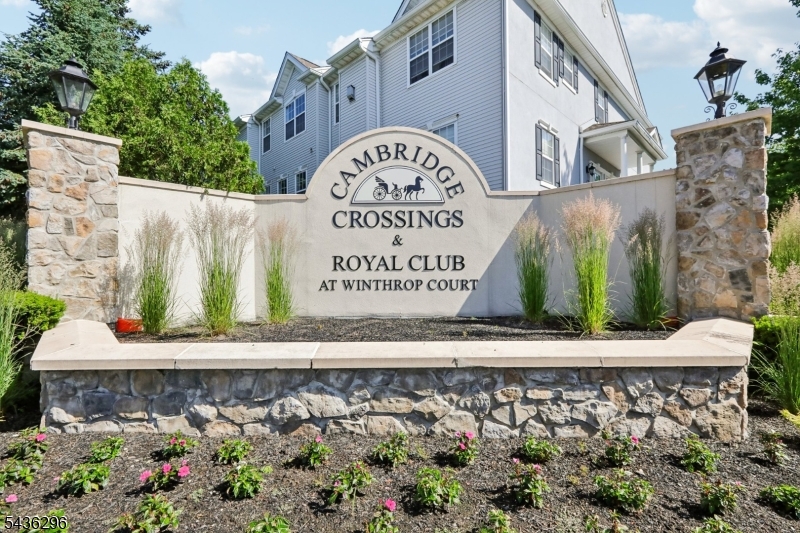 Entrance to complex