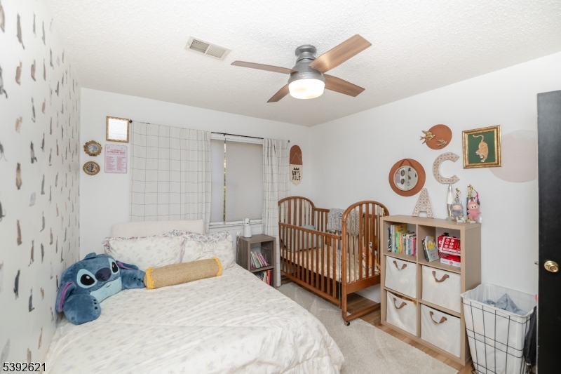 Bedroom 2 View Ceiling Fan, neutral decor