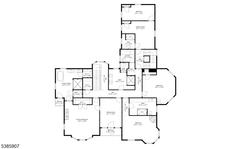 2nd Floor Floorplan