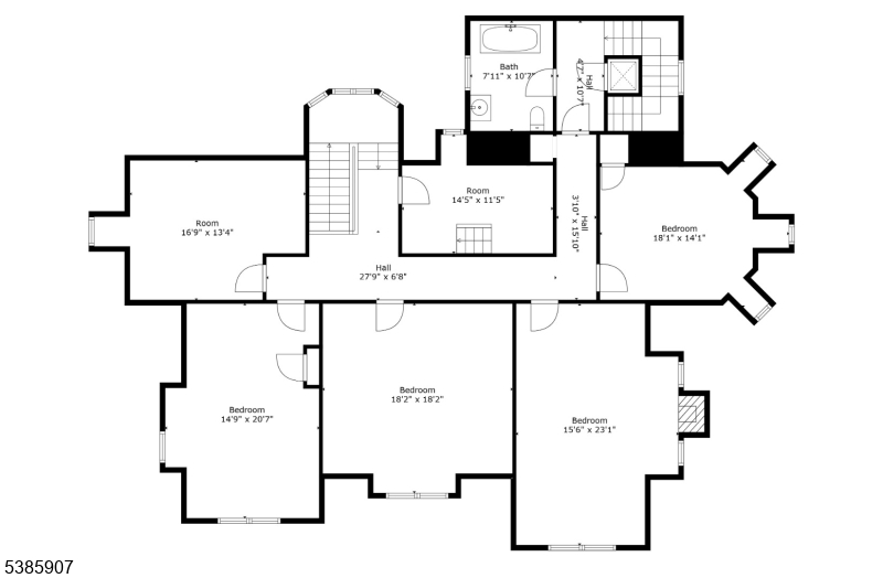 3rd Floor Floorplan