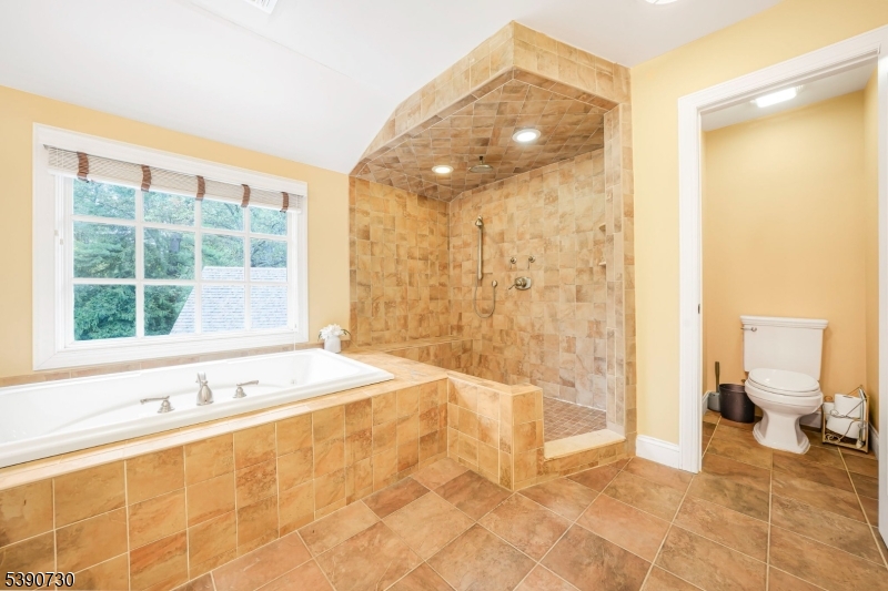 Primary En Suite Spacious, Loads of Closets, Gas Burning Fireplace and Balcony overlooking backyard, and more.