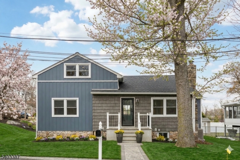 landscaping virtually enhanced grass and blossoms