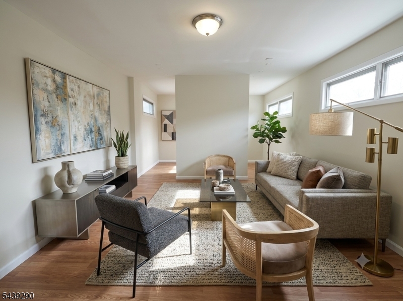 Virtually Staged Living Room