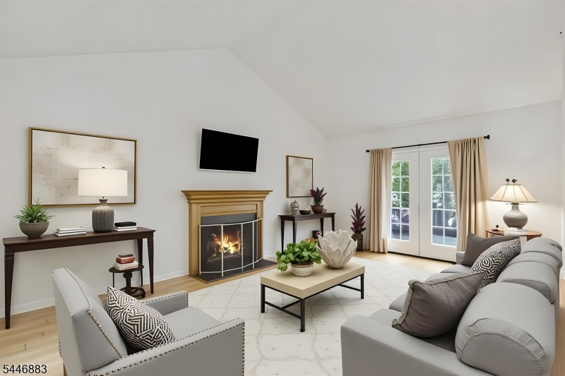 Living Room Virtually Staged