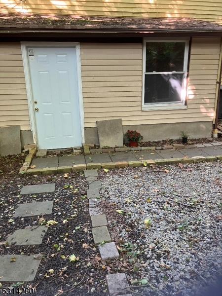 Entrance in Back of Apartment Building