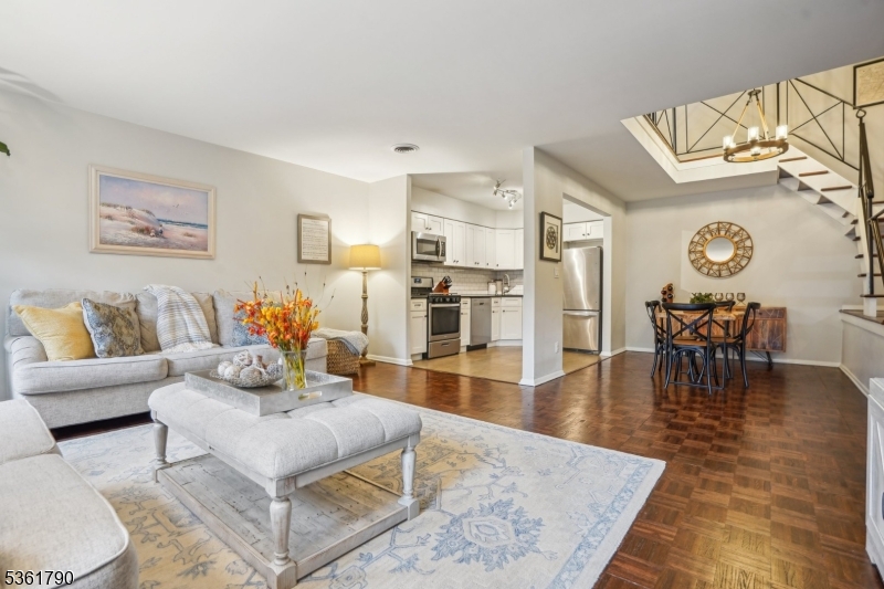 Open-concept layout