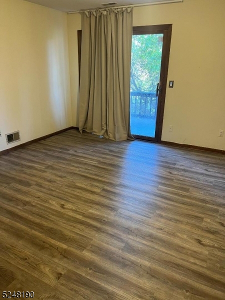 Entertaining Space Downstairs Large Entertaining space downstairs with a walkout slider