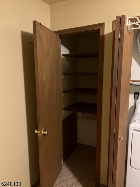 Closet This unit lots of storage space and closets