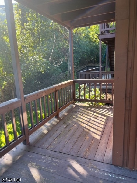 Large wrap around deck