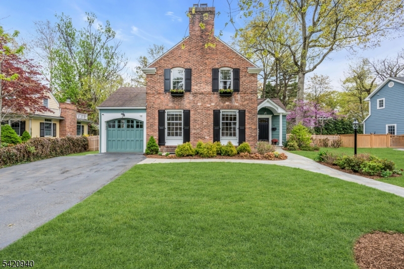 This gorgeous custom designed home is located in a prime Boro location. Quiet street, easy few blocks to train and town!