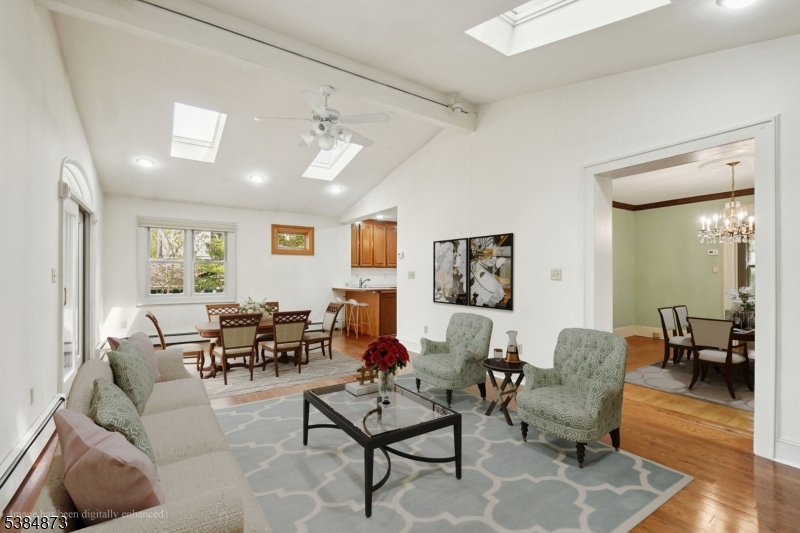 Great Room virtually staged